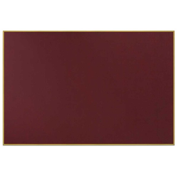 Corkboard, Fabric, 2 Door, Satin/Blk, 60x36"